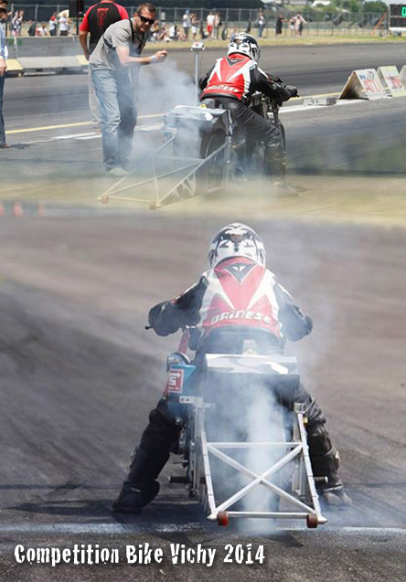 Yvan Buisson Dragster moto Harley Davidson Nimes